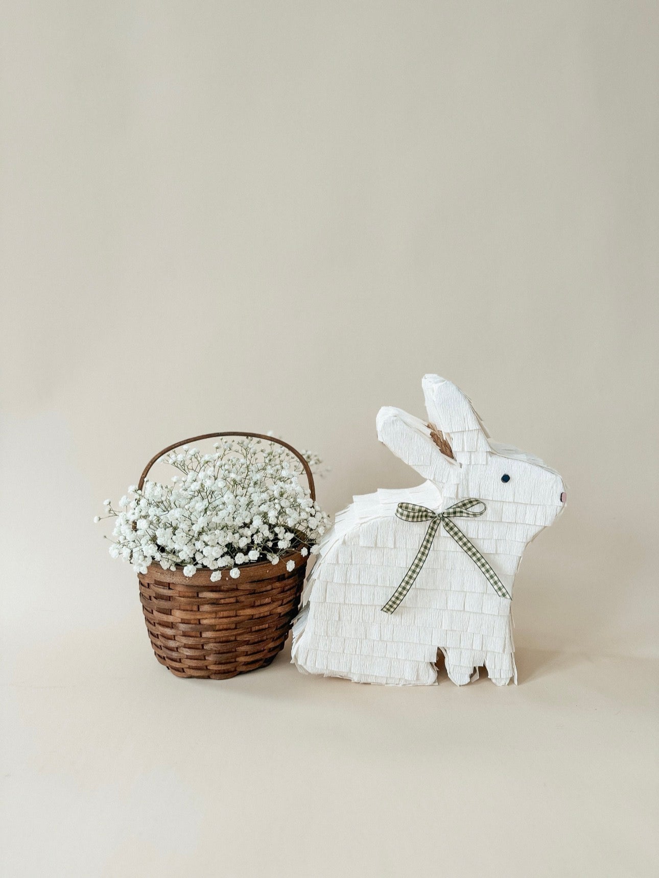 🐰 Small Spring Bunny Piñata – Handmade Easter Bunny Piñata for Spring Parties, Kids’ Birthdays & Easter Celebrations