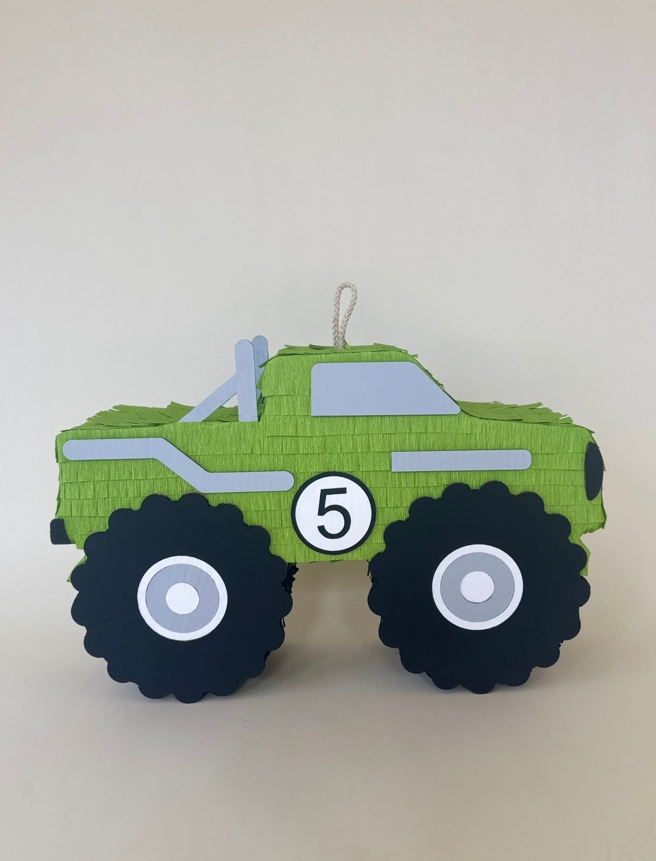 🛻 Monster Truck Piñata – Handmade Monster Truck Party Decoration & Candy Holder