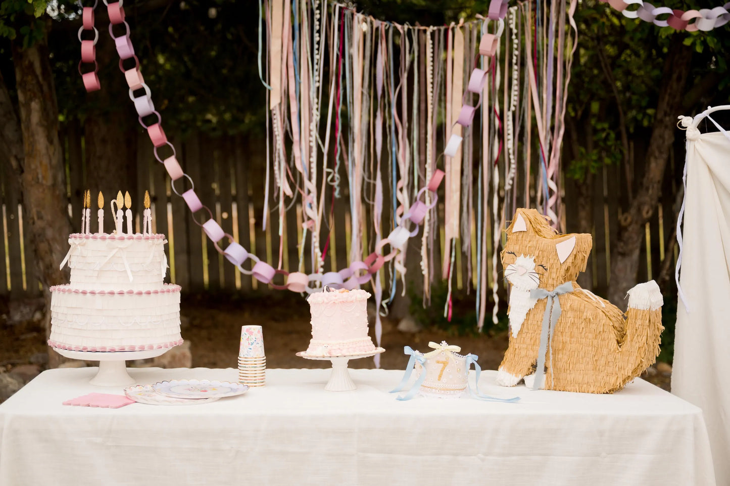 🐱 Kitty Piñata – Handmade Cat Party Decoration for Kids, Candy Holder