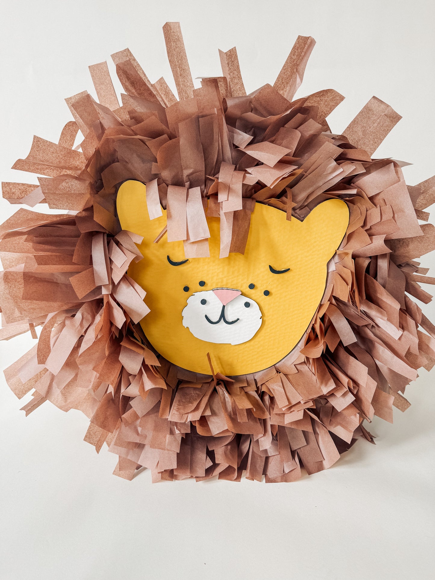 🦁 Leo the Lion Piñata – Handmade Lion Piñata for Safari Birthdays, Jungle Parties & Animal-Themed Celebrations