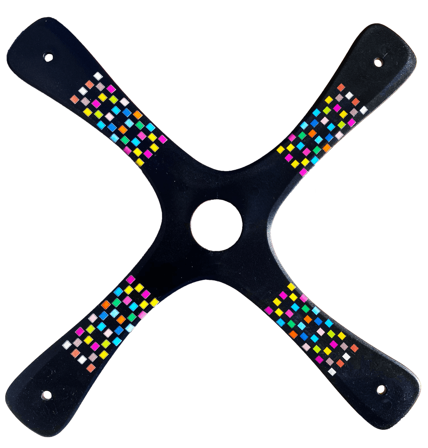 Competition Boomerang - Black Barcelona Boomerangs - Carbon infused