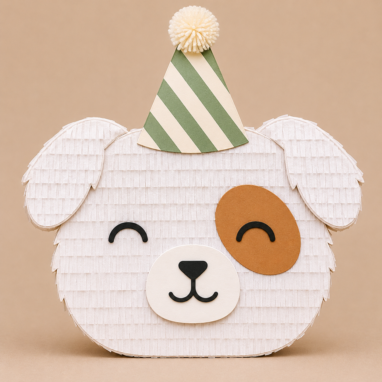 🐶 Party Puppy Piñata – Handmade Dog Party Decoration for Birthdays, Baby Showers & Puppy-Themed Celebrations