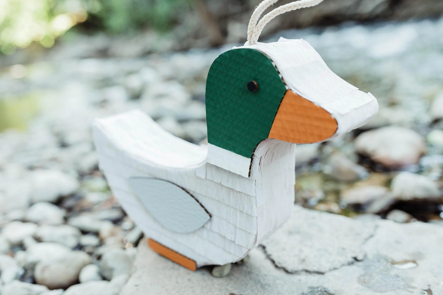 🦆 Farm Friends Duck Piñata – Handmade Barnyard Party Decoration & Candy Holder