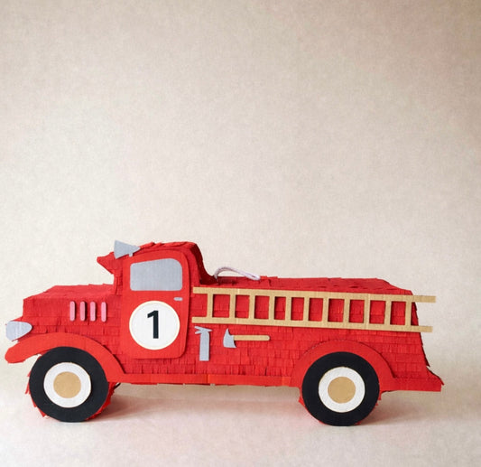 Fire truck piñata