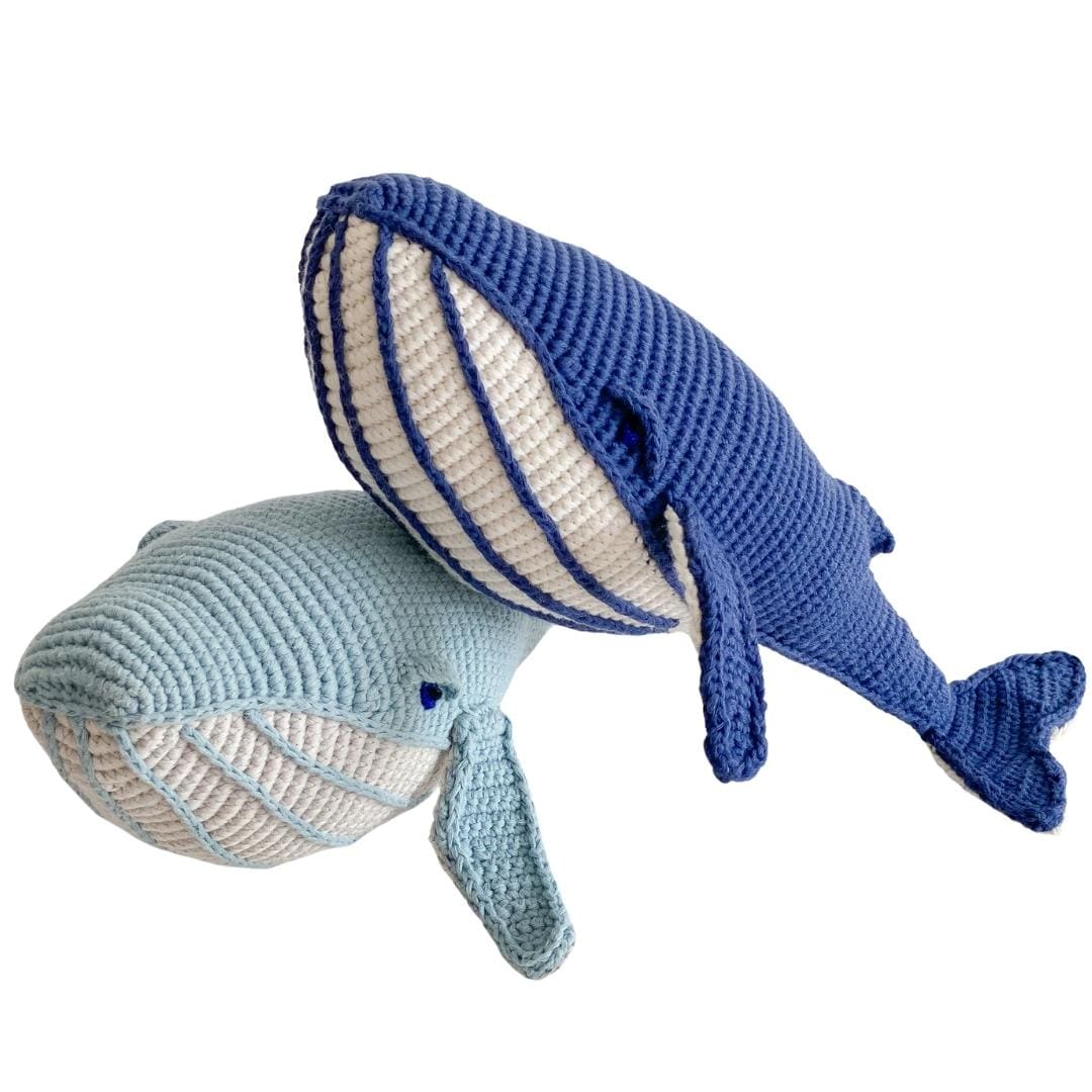 Orlando the Whale- blue