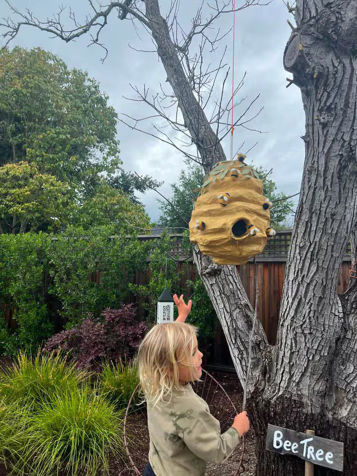 🐝 Honey Beehive Piñata – Handmade 24” Bee Party Decoration & Candy Holder